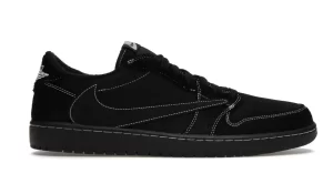 air jordan 1 retro low og sp travis scott black phantom